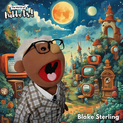 Blake Sterling - Premium Full-Body Newsreader Puppet