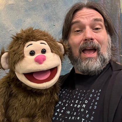 Elroy Monkey Puppet – 24" Full Body