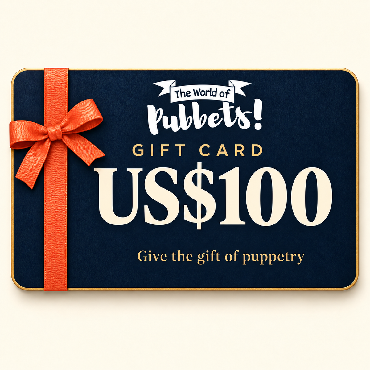 Pubbets Gift Card | Give the Gift of Puppetry