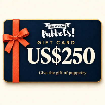 Pubbets Gift Card | Give the Gift of Puppetry