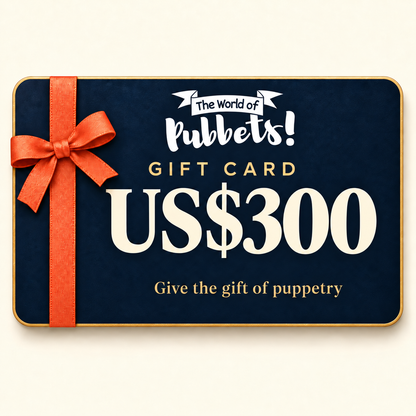 Pubbets Gift Card | Give the Gift of Puppetry
