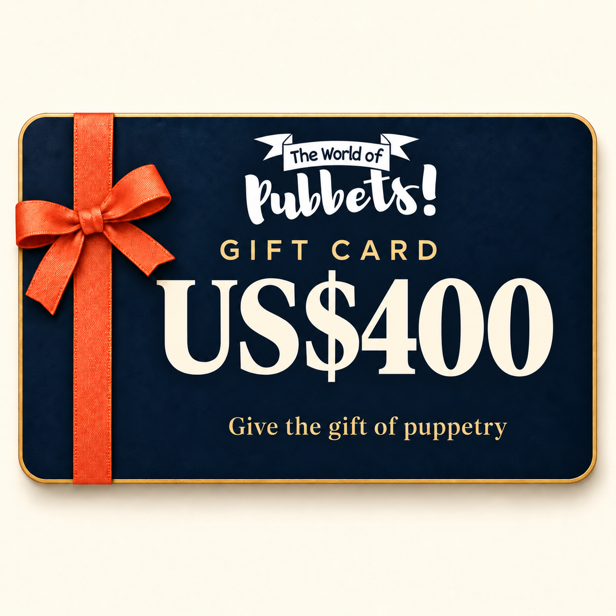 Pubbets Gift Card | Give the Gift of Puppetry