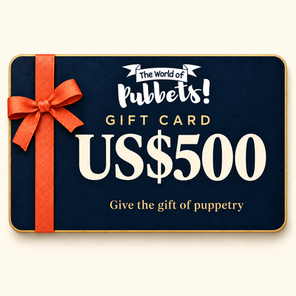 Pubbets Gift Card | Give the Gift of Puppetry