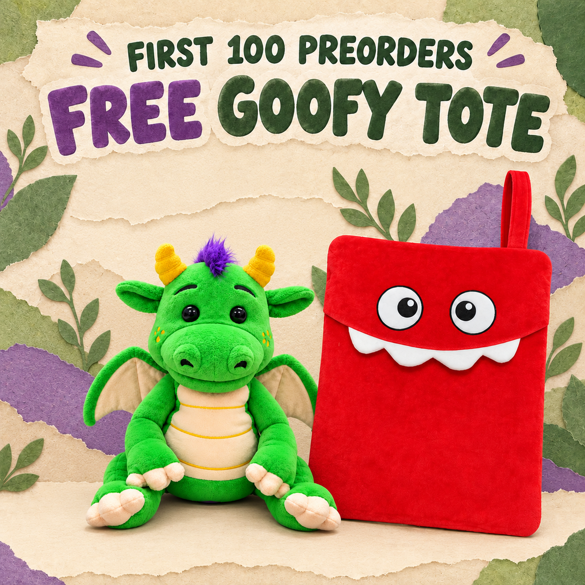 Picklepuff - Dragon Hand Puppet | Full Body | Pubbets