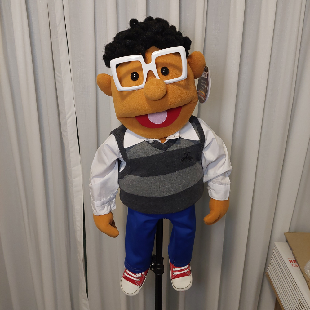 Dexter – Nerdy Kid Hand Puppet | 28" Pubbets Lab Original | 1 of 1
