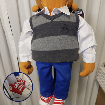 Dexter – Nerdy Kid Hand Puppet | 28" Pubbets Lab Original | 1 of 1
