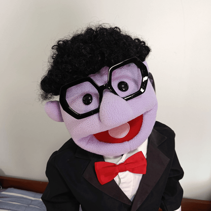 Dominic | Full-Body Custom Hand Puppet in Tuxedo (1 of 1)