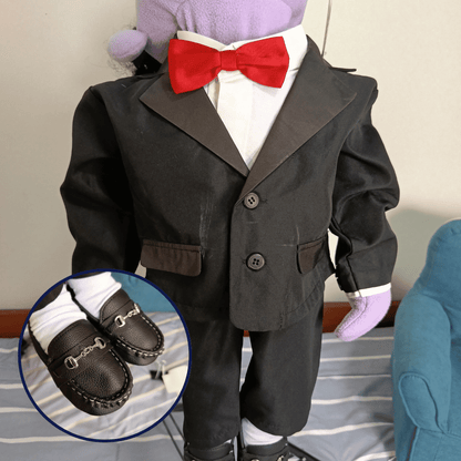 Dominic | Full-Body Custom Hand Puppet in Tuxedo (1 of 1)