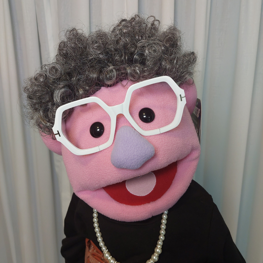 Ethel – Sassy Grandma Hand Puppet | Pubbets Lab Original | 1 of 1