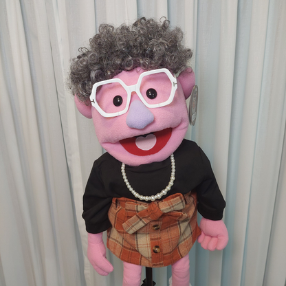 Ethel – Sassy Grandma Hand Puppet | Pubbets Lab Original | 1 of 1