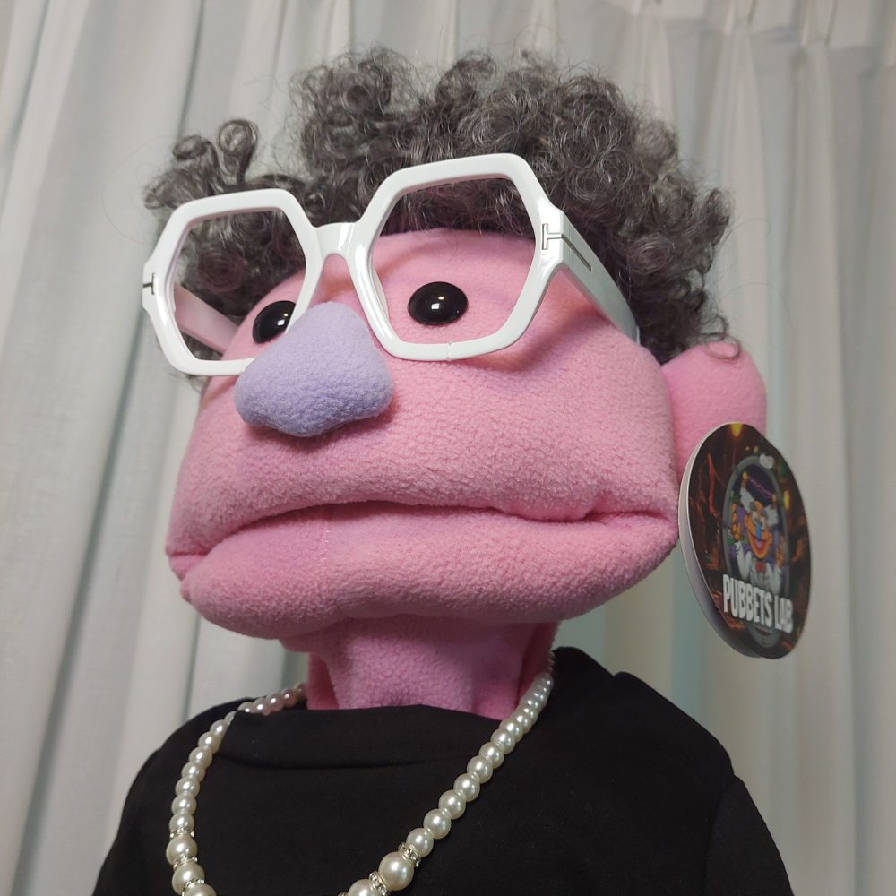 Ethel – Sassy Grandma Hand Puppet | Pubbets Lab Original | 1 of 1