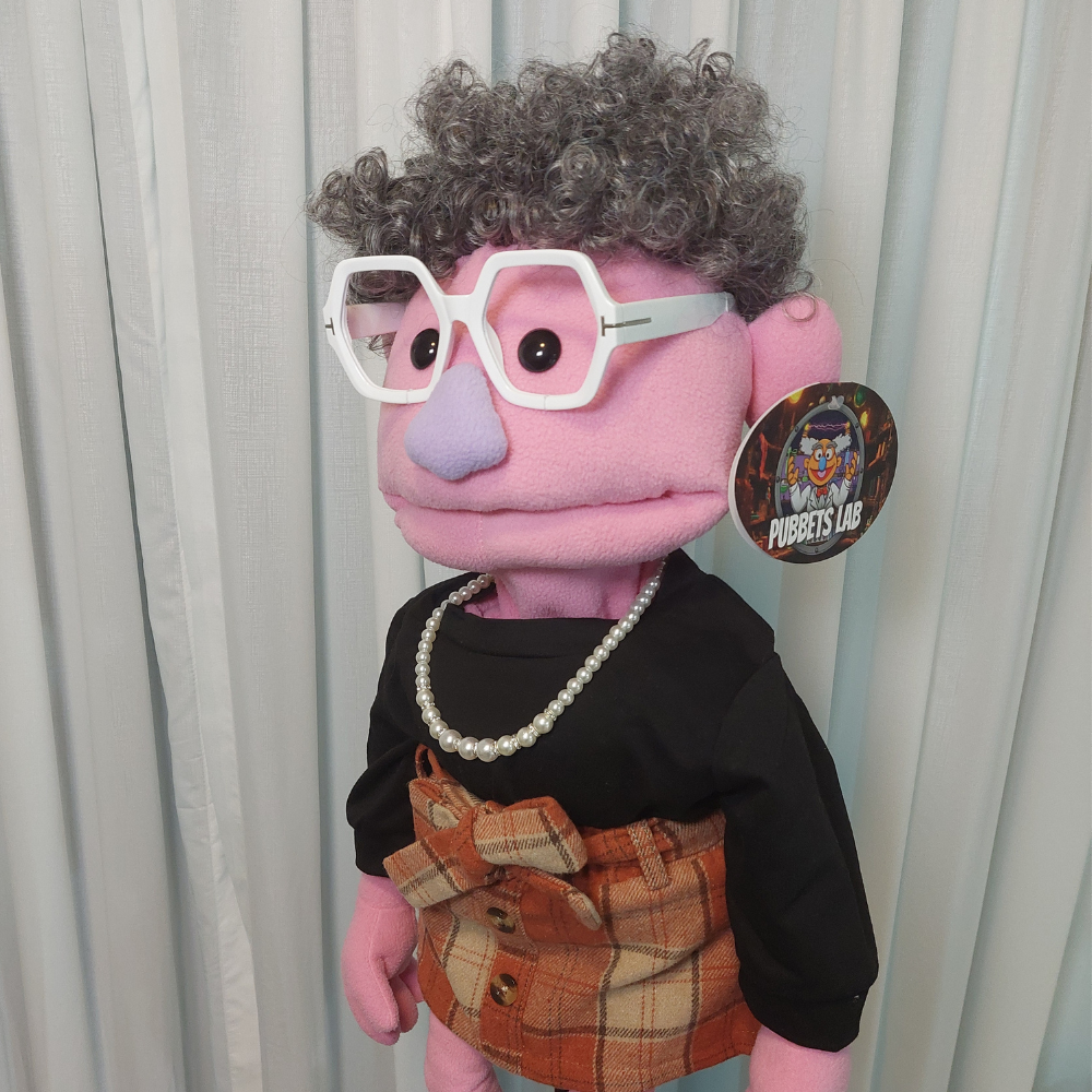 Ethel – Sassy Grandma Hand Puppet | Pubbets Lab Original | 1 of 1