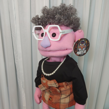 Ethel – Sassy Grandma Hand Puppet | Pubbets Lab Original | 1 of 1
