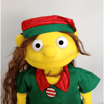 Fern the Elf | Full-Body Christmas Hand Puppet (1 of 1)
