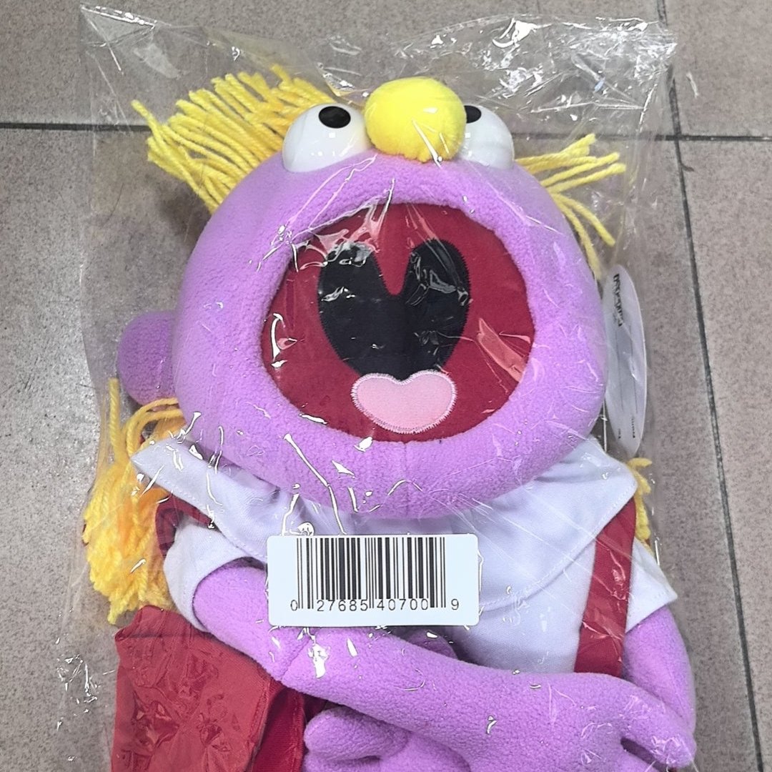 Ellie May – Pubbet Sidekick Purple Girl Hand Puppet with Carry Bag (14”/35cm)