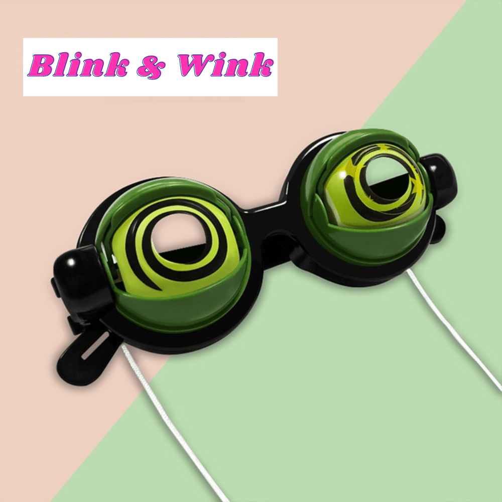 Blink & Wink Novelty Glasses - The Ultimate Selfie Accessory!