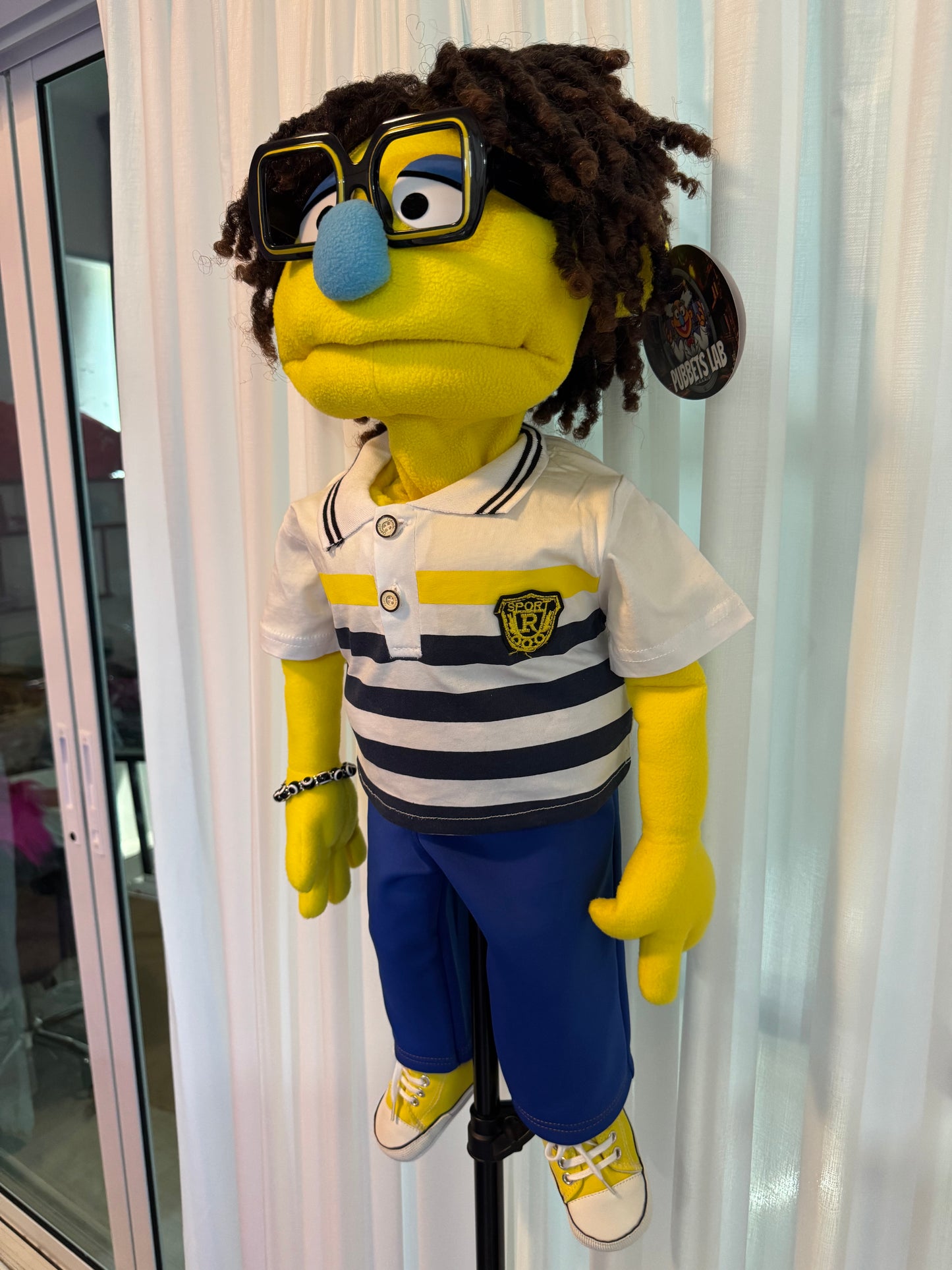 Norman B Nana - ZimZam Original 28” Full-Body Yellow Boy Puppet