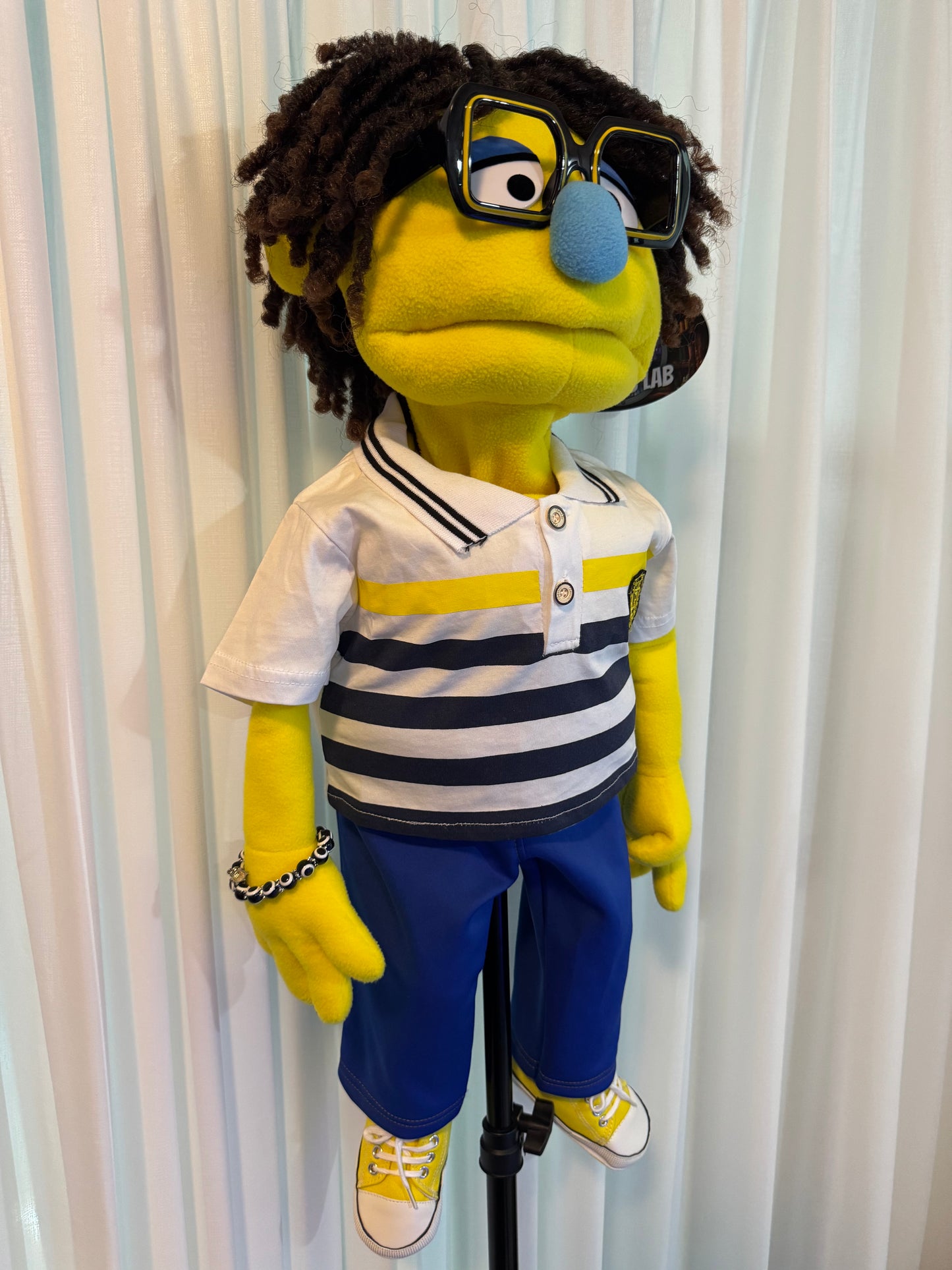 Norman B Nana - ZimZam Original 28” Full-Body Yellow Boy Puppet