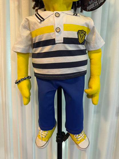 Norman B Nana - ZimZam Original 28” Full-Body Yellow Boy Puppet
