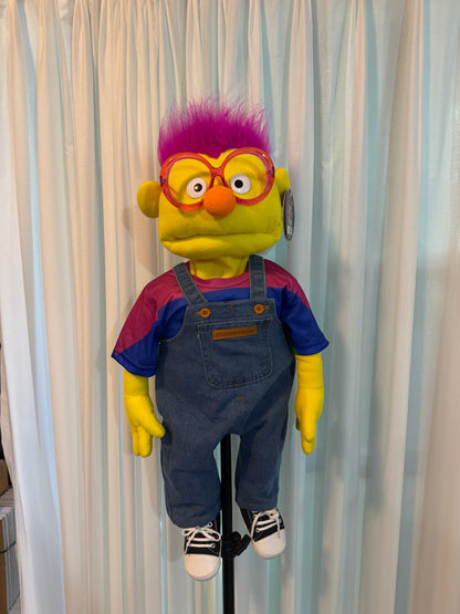 Neon Newton - ZimZam Original 28” Full-Body Yellow Boy Puppet