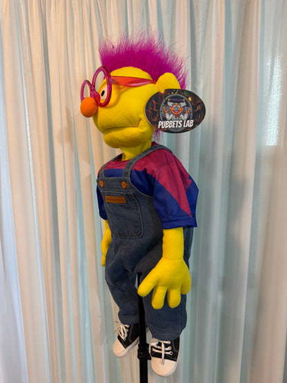 Neon Newton - ZimZam Original 28” Full-Body Yellow Boy Puppet