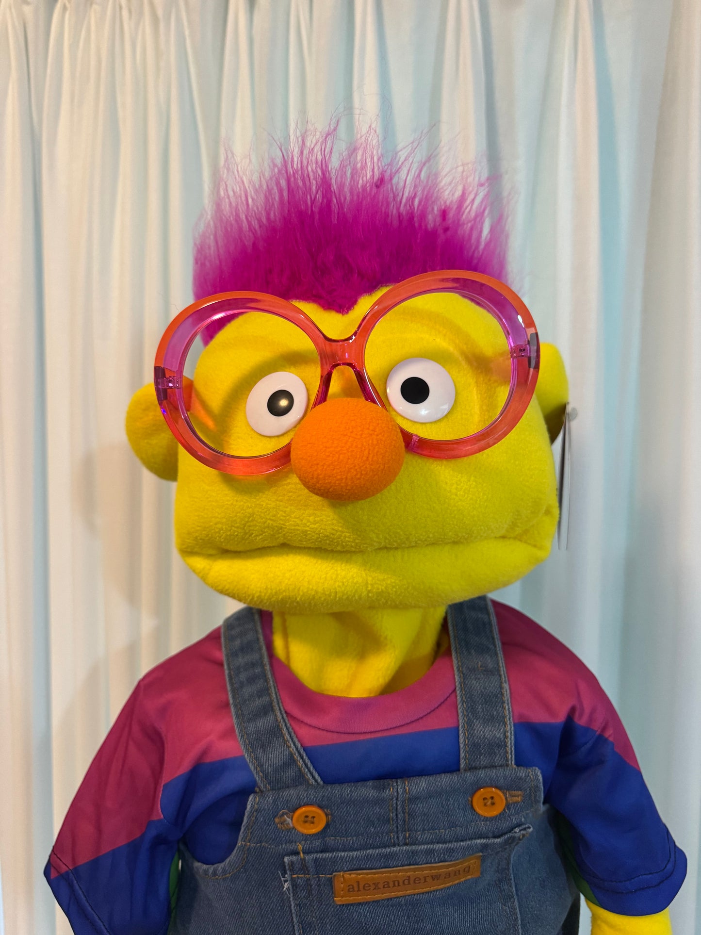 Neon Newton - ZimZam Original 28” Full-Body Yellow Boy Puppet