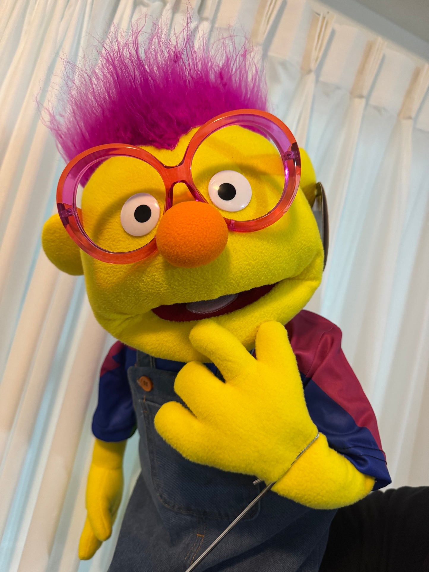 Neon Newton - ZimZam Original 28” Full-Body Yellow Boy Puppet