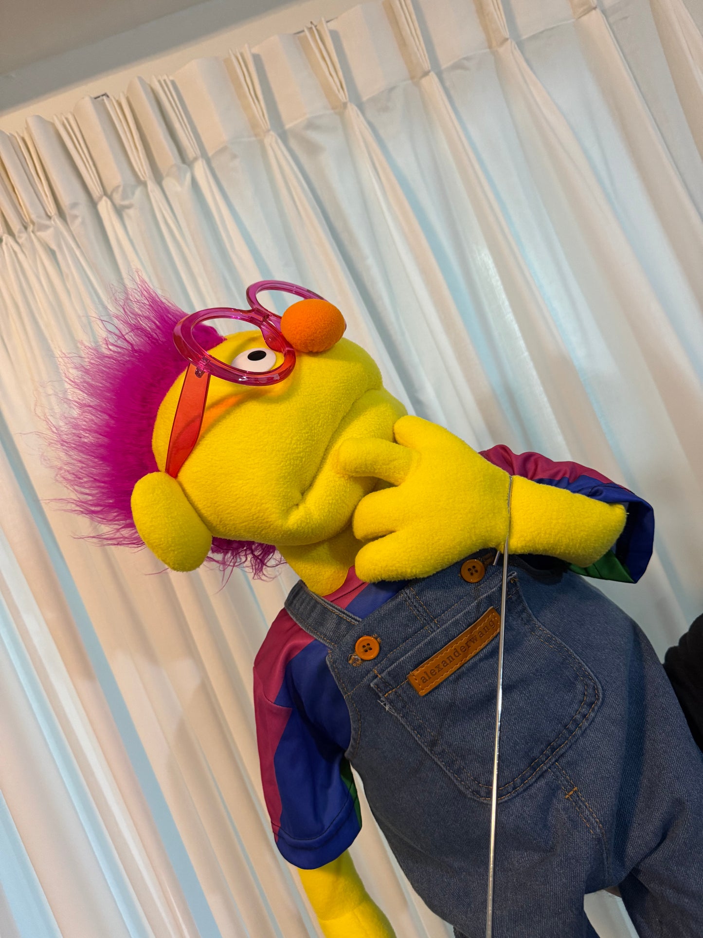 Neon Newton - ZimZam Original 28” Full-Body Yellow Boy Puppet