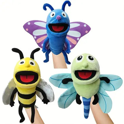 Buggy Buddies 35-40cm Insect Hand Puppets.
