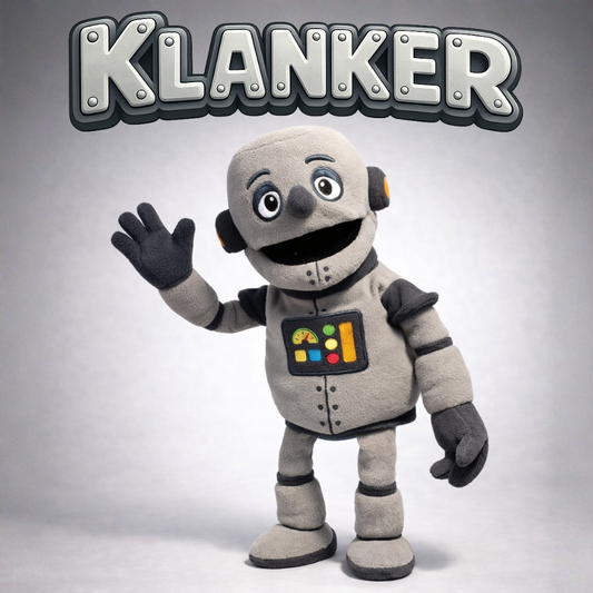 Klanker Robot Puppet – 24" Full Body PRE-ORDER