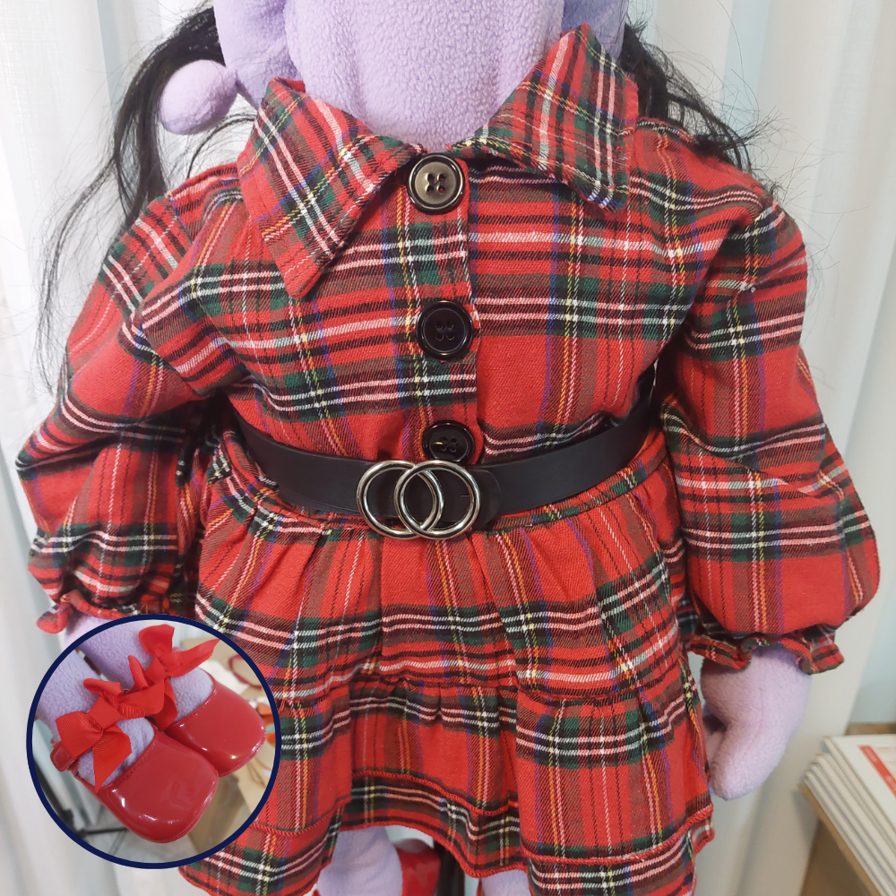 Ling – Lavender Girl Hand Puppet | Pubbets Lab Original | 1 of 1