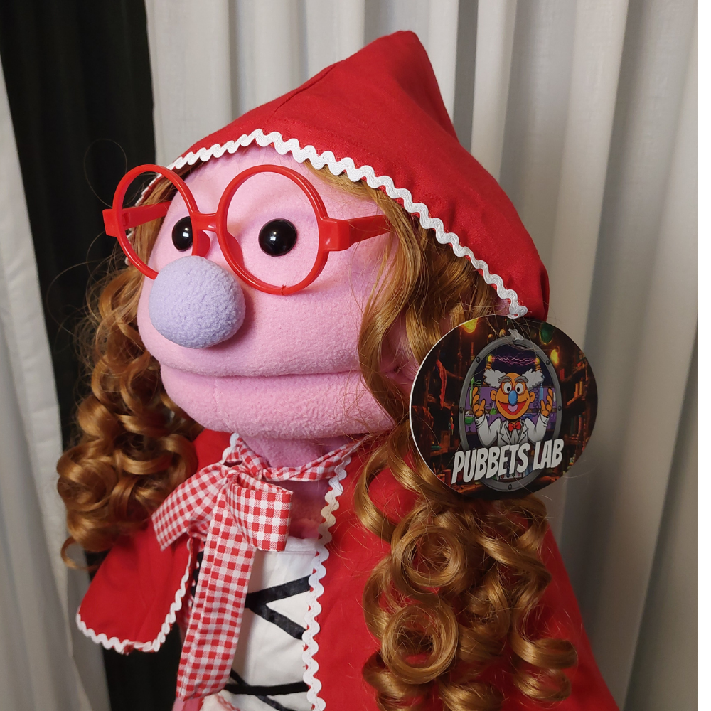 Lil Scarlet – Little Red Riding Hood Hand Puppet | 28" Pubbets Lab | 1 of 1