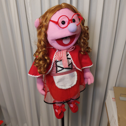 Lil Scarlet – Little Red Riding Hood Hand Puppet | 28" Pubbets Lab | 1 of 1