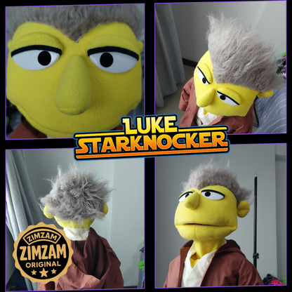 Luke Starknocker - ZimZam Original 28” Full-Body Space Battle Puppet with Deluxe Outfit Set