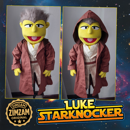Luke Starknocker - ZimZam Original 28” Full-Body Space Battle Puppet with Deluxe Outfit Set