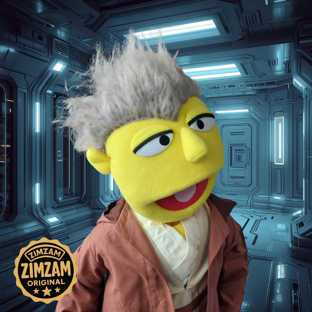 Luke Starknocker - ZimZam Original 28” Full-Body Space Battle Puppet with Deluxe Outfit Set