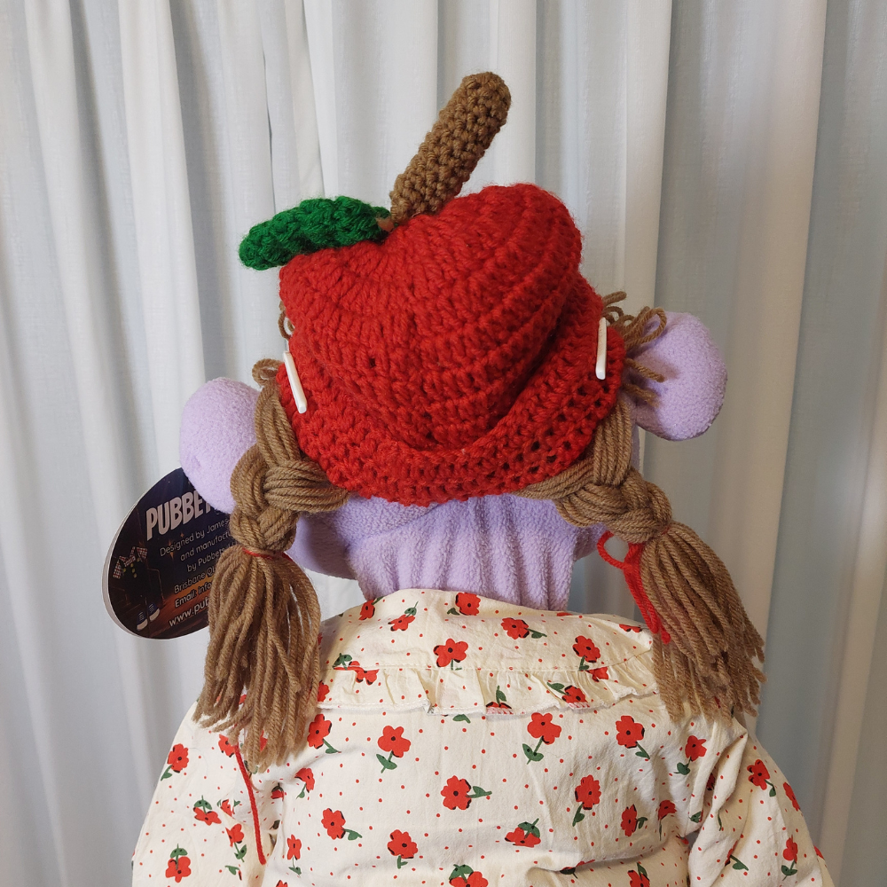 Maggie Applebee – Lavender Girl Hand Puppet | 28" Pubbets Lab Original | 1 of 1