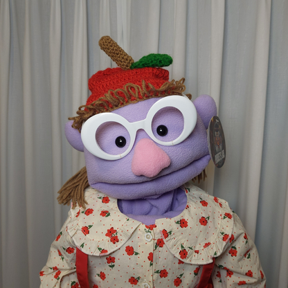 Maggie Applebee – Lavender Girl Hand Puppet | 28" Pubbets Lab Original | 1 of 1