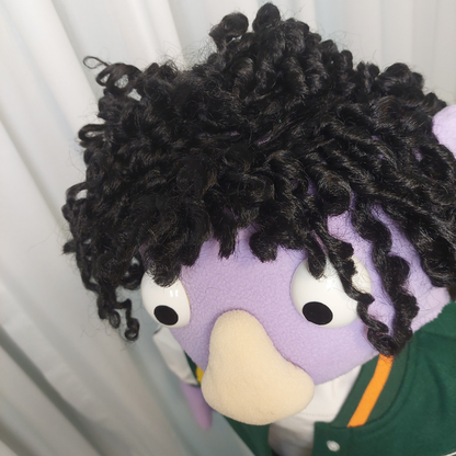 Marty – Teen Boy Hand Puppet | Varsity Jacket | Pubbets Lab Original | 1 of 1
