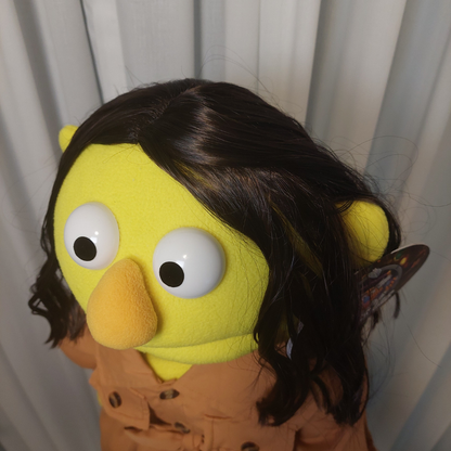 Megan – Yellow Hand Puppet | Safari Dress | Pubbets Lab Original | 1 of 1