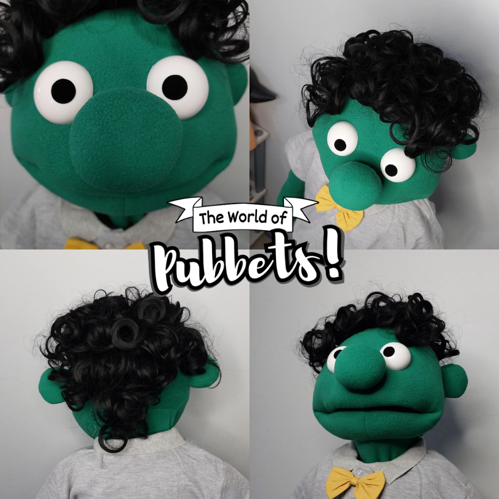 Mortimer- Premium 28" Full-Body Curly Haired Boy Puppet | DHL Express Shipping Included