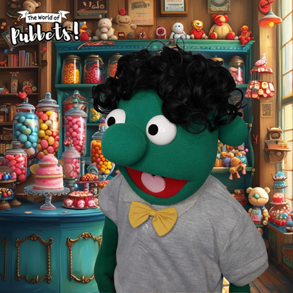 Mortimer- Premium 28" Full-Body Curly Haired Boy Puppet | DHL Express Shipping Included