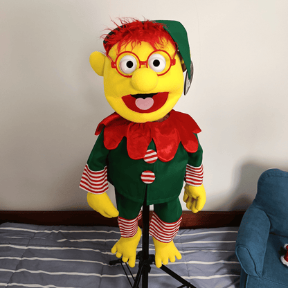 Orin the Elf | Full-Body Christmas Hand Puppet (1 of 1)