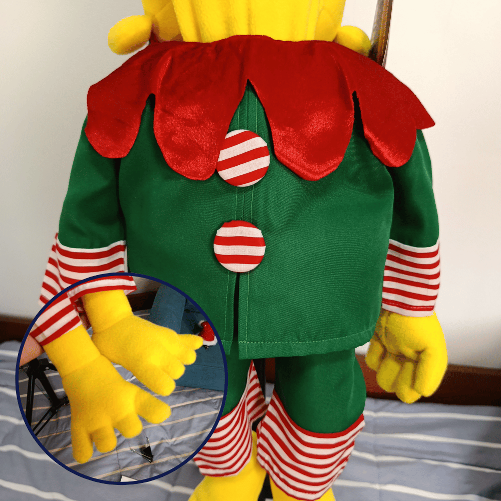 Orin the Elf | Full-Body Christmas Hand Puppet (1 of 1)