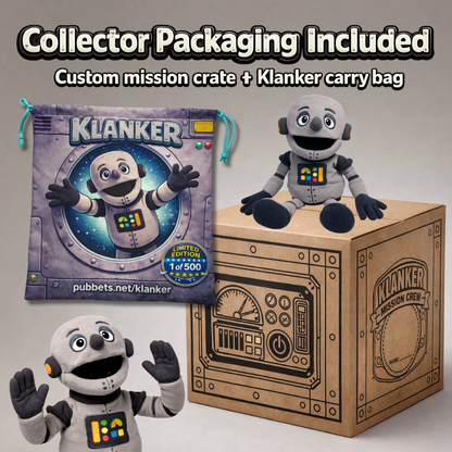 Klanker Robot Puppet – 24" Full Body PRE-ORDER