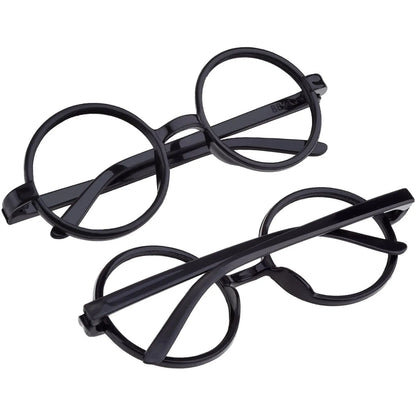 Marvin’s Replacement Glasses – Round Black Costume Frames