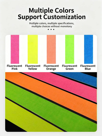 UV Glow Cotton Tape - 6 Rolls