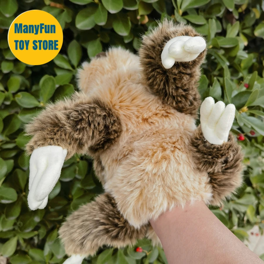 Mossley the Sloth Hand Puppet 31cm