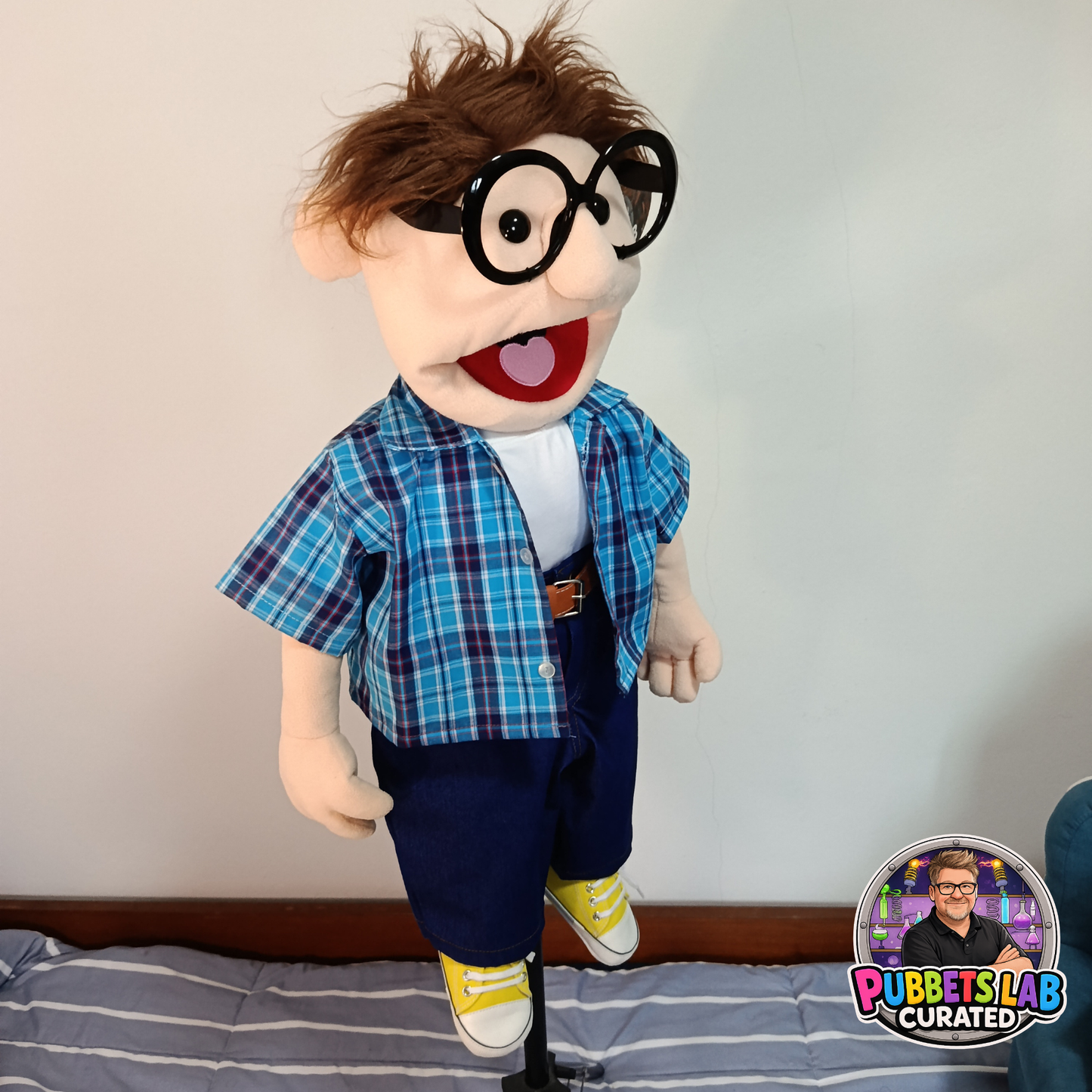 Sebastian (Seb) - Pubbets Lab Curated (1-of-1 Puppet)