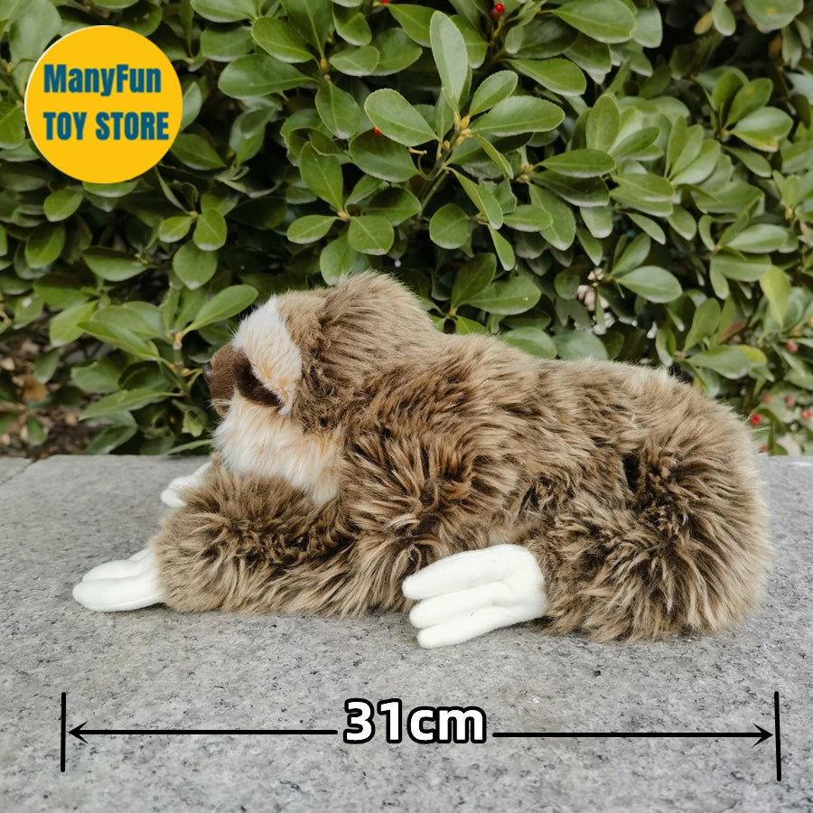 Mossley the Sloth Hand Puppet 31cm